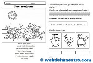 Lectura 4-La letra D-Actividades