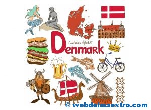 Paises en ingles-Dinamarca