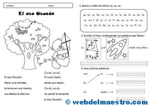 Lectura-Letras ca-co.cu-Actividades