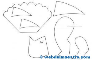 Manualidades faciles- Dinosaurio 1-