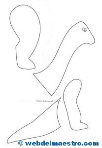 Manualidades faciles- Dinosaurio 2-