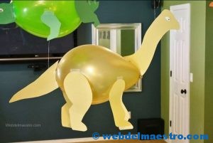 Manualidades faciles- Dinosaurio 2