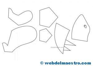 Manualidades faciles- Dinosaurio 4-