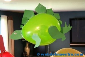 Manualidades faciles- Dinosaurio 4