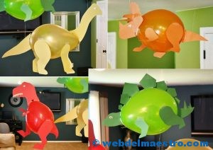 Manualidades faciles- Dinosaurios