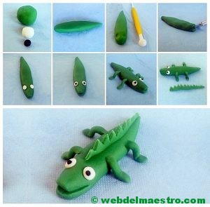 como-hacer-un-cocodrilo-de-plastilina
