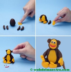 mono-de-plastilina
