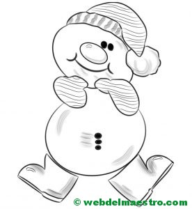 muñeco de nieve 1