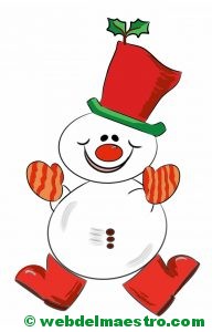 muñeco de nieve-2-color