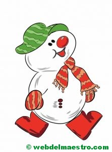 muñeco de nieve-3-color