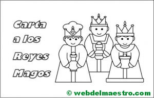 sobre de la carta por delante