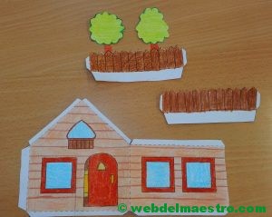 Con líneas paralelas