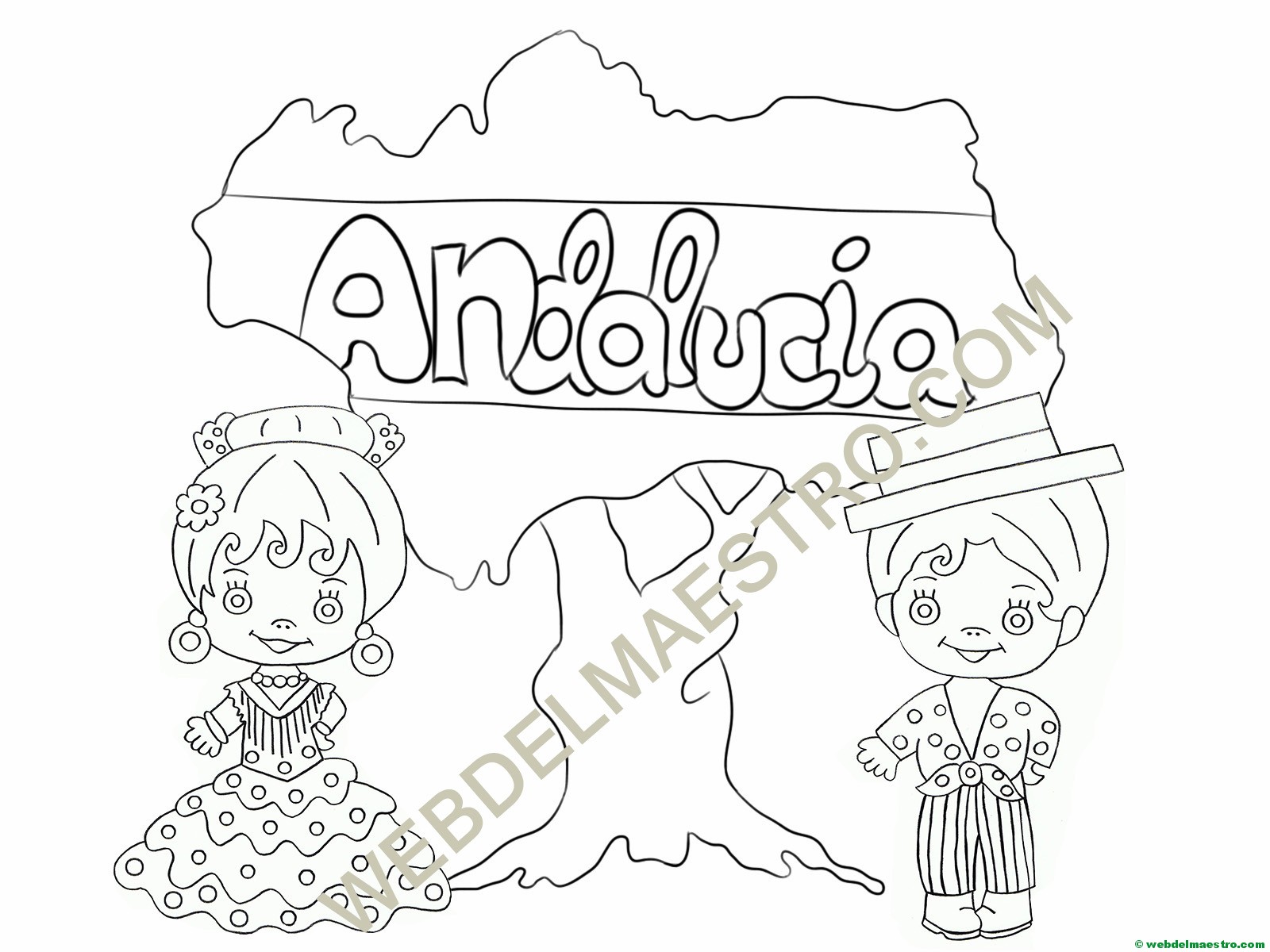 Día de Andalucía para niños