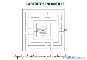 Laberintos para imprimir
