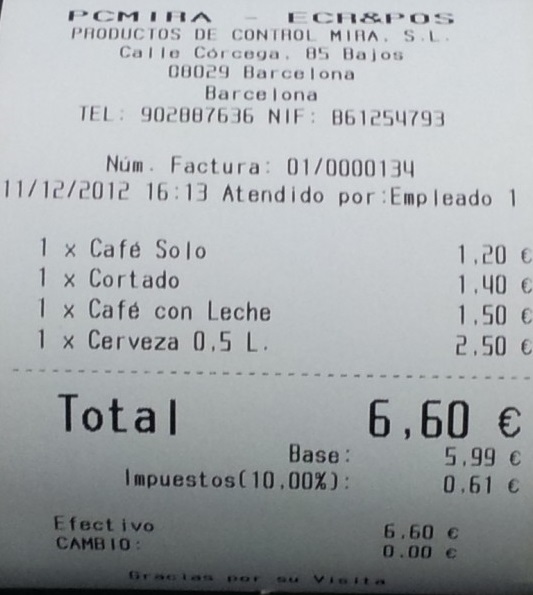 Ticket de compra