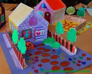 Terminación de las manualidades para niños-2