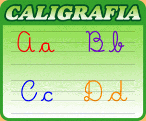 la caligrafía en la infancia