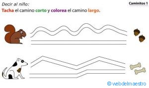 fichas infantil 4 años
