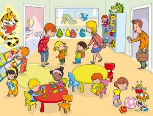 Imagen 1-LLegada a la nueva clase