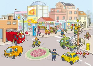 Imagen 8-La calle-los medios de transporte-II