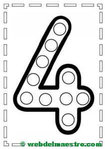 Actividades de motricidad fina y aprendizaje de los números-4