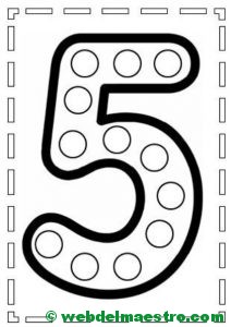 Actividades de motricidad fina y aprendizaje de los números-5