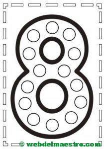 Actividades de motricidad fina y aprendizaje de los números-8