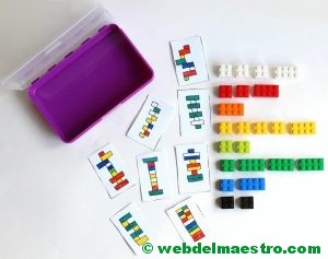 Psicomotricidad fina con piezas lego-1