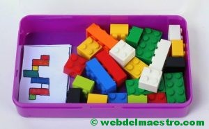 Psicomotricidad fina con piezas lego-2