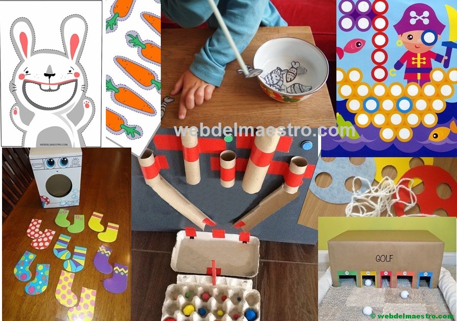 Recursos para trabajar la psicomotricidad fina