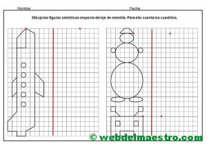 DIBUJOS SIMETRICOS EN CUADRICULA-1