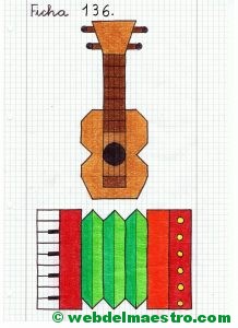 Dibujos en cuadrícula-Música-2