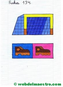 Dibujos en cuadrícula para copiar-Deportes-2