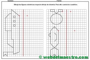 Dibujos simetricos en cuadricula-4