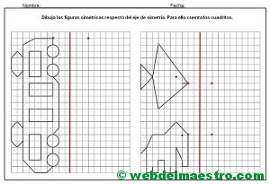 Dibujos simetricos en cuadricula-5-