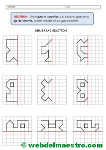 Figuras simetricas-Actividades