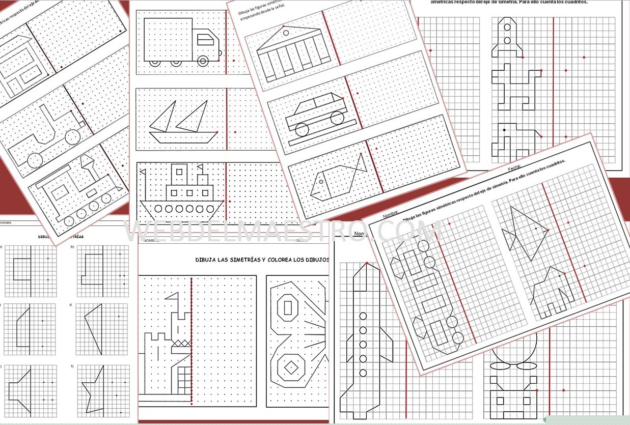 Simetría para niños de primaria