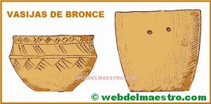 vasijas de bronce--