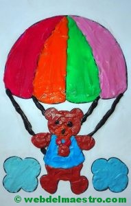 Manualidades-osito con globo-3