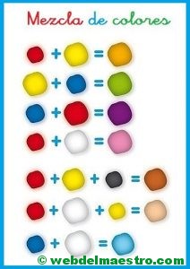 cómo mezclar colores de plastilina
