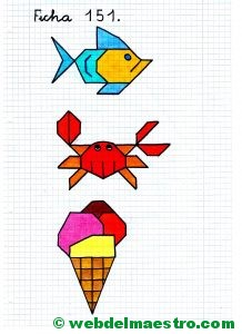 Dibujos sobre la playa- Ficha 5