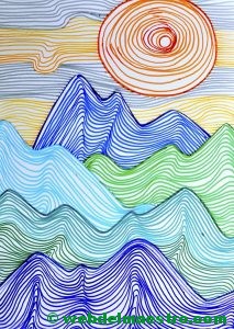 Terminación de trabajos- dibujos 3d faciles