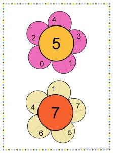 Descomponer los números 5 y 7-