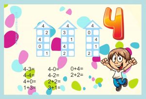 Descomponer números-Actividades color-4