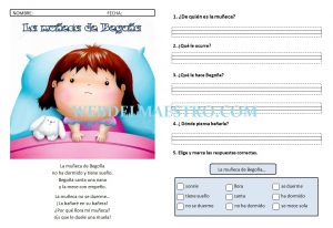 Lecturas infantiles con actividades-Letra Ñ