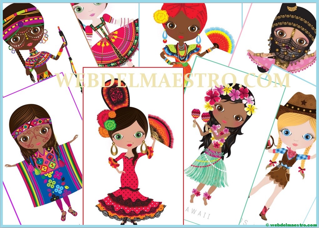 Niños del mundo | Trajes típicos