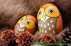 Piedras decoración-buhos-2