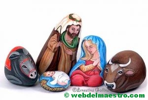 Piedras pintadas-Belén