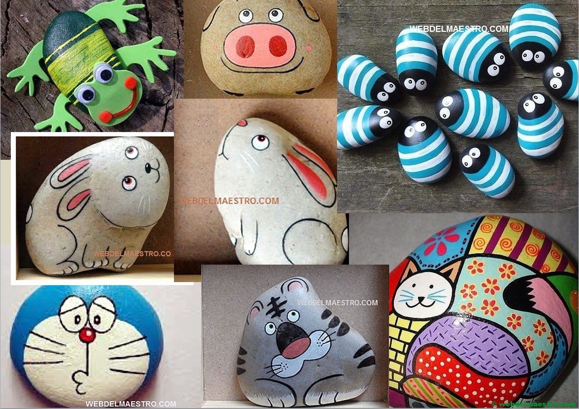 Piedras pintadas | Cómo pintar piedras