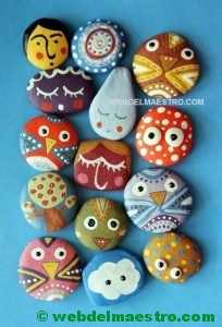 Pintar piedras-ideas